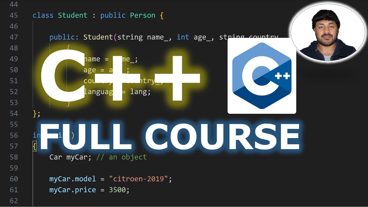 C++ Programming Full Course Online Free For Beginners