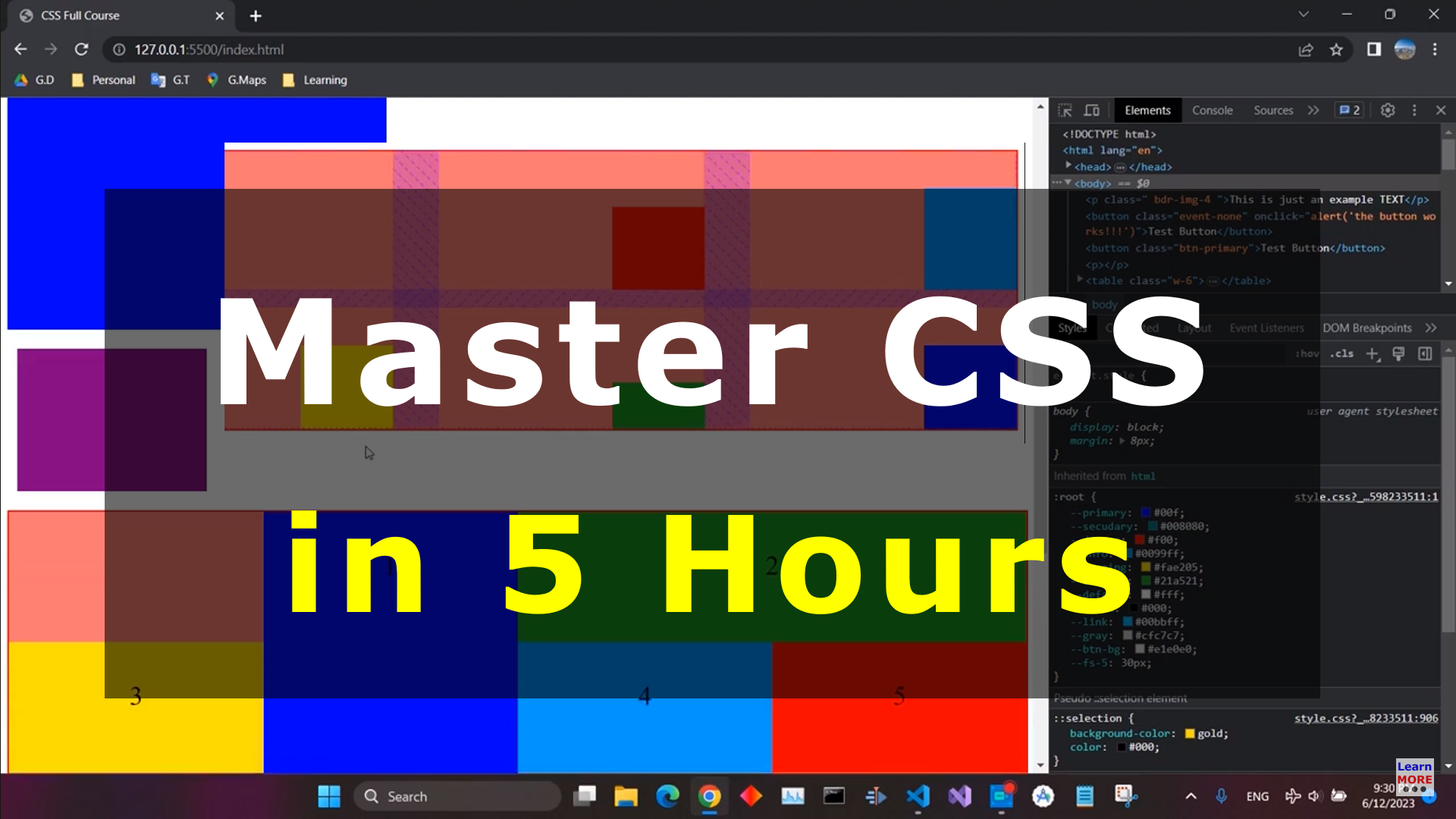 CSS Full Course Online Free For Beginners